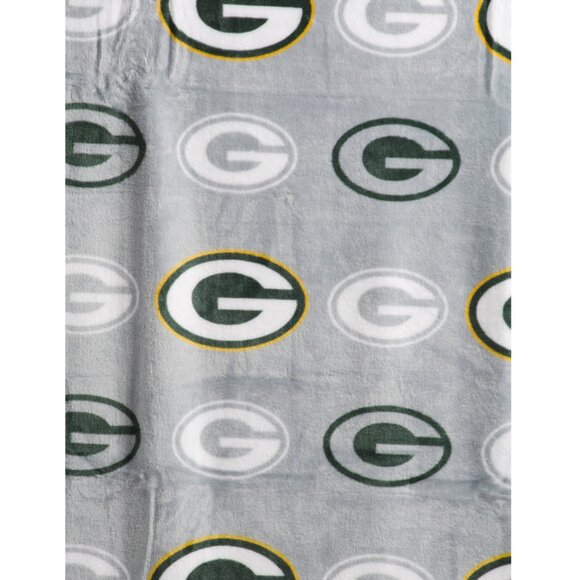 PEGASUS SPORTS Green Bay Packers Nfl Logo Ultra Cozy Oversized Throw Blanket - Picture 2 of 2